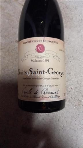 Bourgogne Nuits-Saint-Georges Camille de Chézeaux 1994