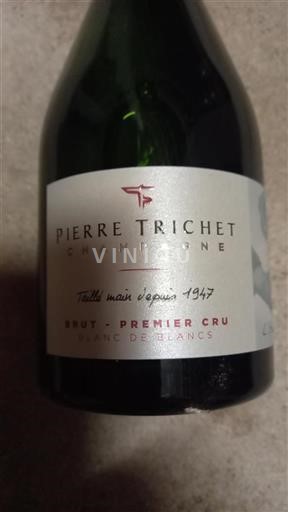 Champaña Champán Premier Cru Pierre Trichet Blanc de Blancs Sin añada