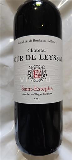 Bordeaux Saint-Estèphe Château Tour de Leyssac 2021