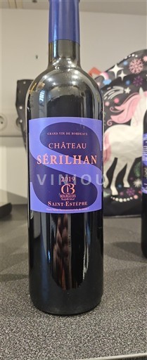 Bordeaux Saint-Estèphe Château Sérilhan 2019