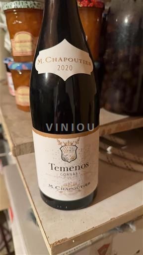 Rhône-dalen Cornas M. Chapoutier Temenos 2020