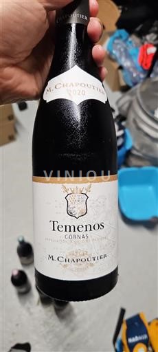 Rhône-dalen Cornas M. Chapoutier Temenos 2020