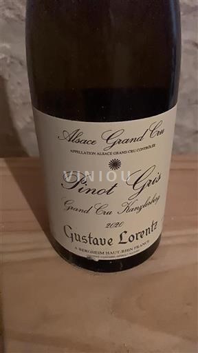 Alsace Alsace Grand Cru Grand Cru Gustave Lorentz Kanzlerberg 2020