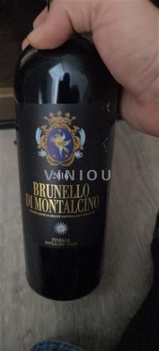 Tuscany Brunello di Montalcino Pinzale 2016