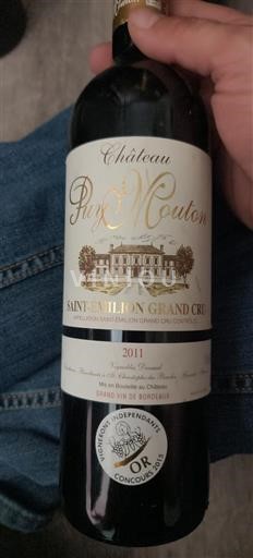 Bordeaux Saint-Émilion Grand Cru Grand Cru Château Puy Mouton 2011
