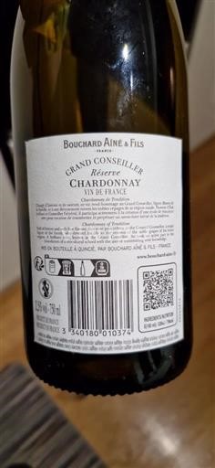 Borgoña No especificado Bouchard Aîné & Fils Grand Conseiller Réserve Sin añada