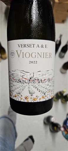 Rhônen laakso Määrittelemätön Verset A & E Viognier 2022