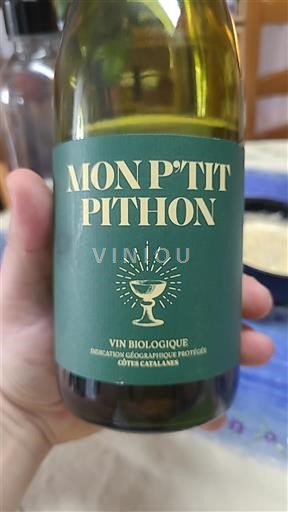 Languedoc and Roussillon Côtes Catalanes Pithon Mon P'tit Pithon 2024