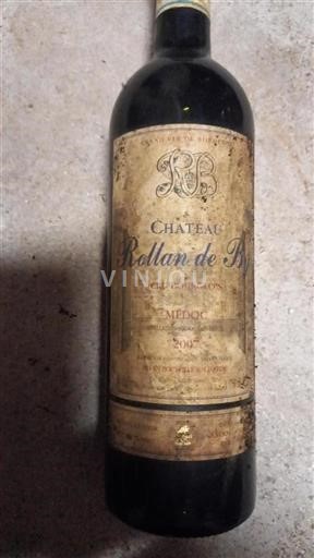 Burdeos Médoc Cru Bourgeois Château Rollan de By 2007