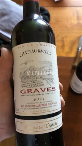 Bordeaux Graves Château Baccus 2021