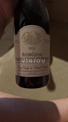 Borgoña Hautes Côtes de Beaune Marie-Claude et Marcel Bruchard 2022