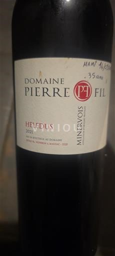 Languedoc Minervois Domaine Pierre Fil Heledus 2021