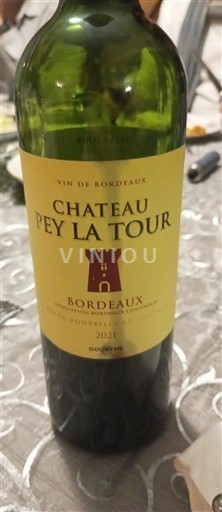 Bordeaux Chateau Pey La Tour 2021
