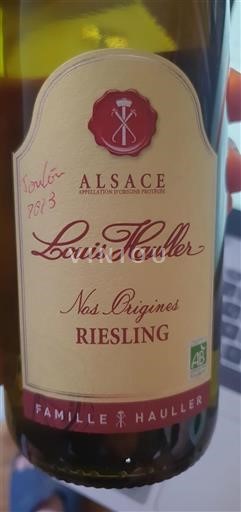Alsace Grand Cru Louis Hauller Nos Origines 2023