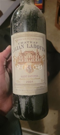 Bordeaux Saint-Estèphe Château Lilian Ladouys 2001