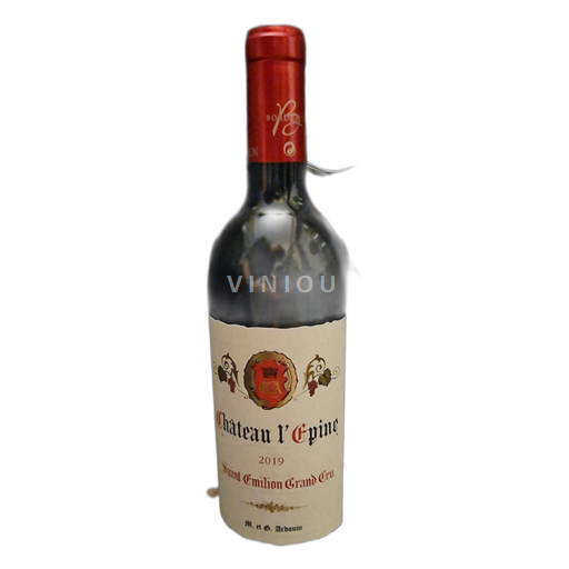 Bordeaux Saint-Émilion Grand Cru Château l'Épine 2019