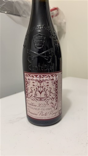 Rona dolina Châteauneuf-du-Pape Domaine Porte Rouge Tradition 2021
