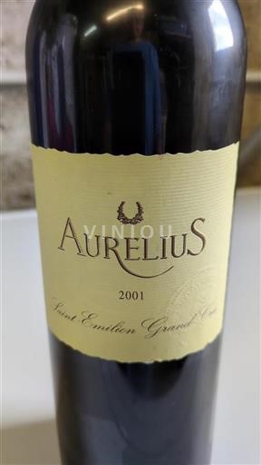 Bordéus Saint-Émilion Grand Cru Grand Cru Aurelius 2001