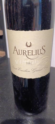 Bordeaux Saint-Émilion Grand Cru Grand Cru Aurelius 2001