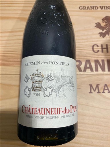 Rona dolina Châteauneuf-du-Pape Chemin des Pontifes 2014