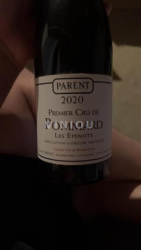 Burgund Pommard Premier Cru Domaine Parent Les Epenots 2020