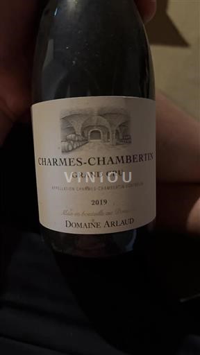 Burgundy Charmes-Chambertin Grand Cru Domaine Arlaud 2019
