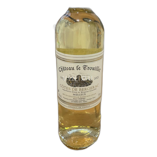 South West Côtes de Bergerac Château le Trouillet Moelleux 2023