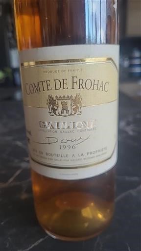 Southwest Gaillac Comte de Frohac 1996