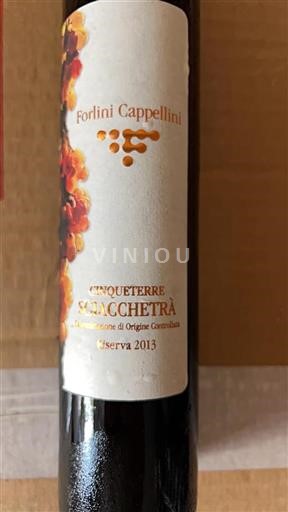 Wines of Liguria Cinque Terre Sciacchetrà Forlini Cappellini 2013