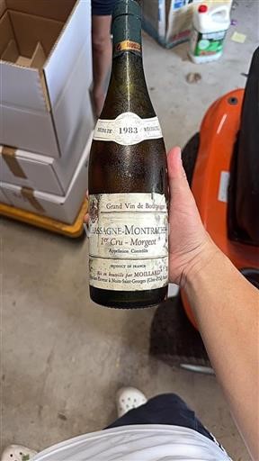Bourgogne Chassagne-Montrachet Premier Cru Moillard 1983