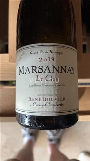 Borgoña Marsannay René Bouvier Le Clos 2019