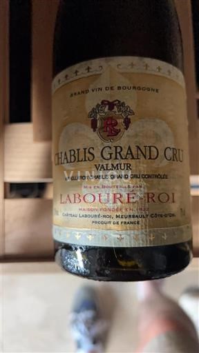 Borgoña Chablis Grand Cru Labouré-Roi Valmur 2001