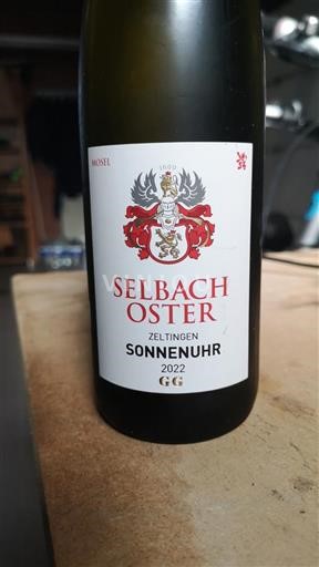 Moselle Selbach Oster Sonnenuhr 2022
