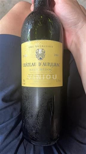 Bordeaux Haut-Médoc Cru Bourgeois Aurilhac 2000
