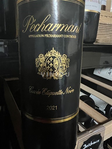 Sydvestfrankrig Pécharmant Etiquette Noire 2021