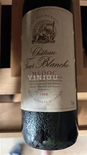 Bordeaux Médoc Cru Bourgeois Tour Blanche 1998