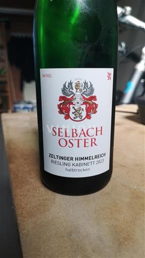 Moselle Selbach Oster Zeltinger Himmelreich Riesling Kabinett 2023