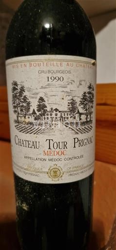 Bordeaux Médoc Cru Bourgeois Château Tour Prignac 1990