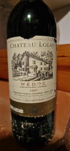 Bordeaux Médoc Château Lolan 1997
