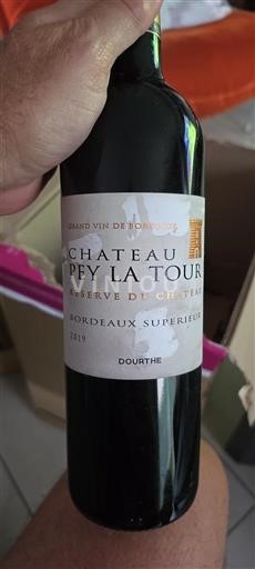 Bordeaux Bordeaux Supérieur Château Pey La Tour Réserve du Château 2019