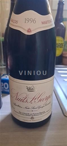 Burgund Nuits-Saint-Georges François Martenot Nuits-Saint-Georges 1996