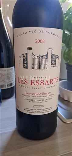 Bordeaux Lussac-Saint-Émilion Château Les Essarts Saint Vincent 2008