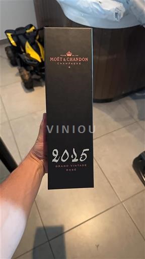 Champaña Champán Moët & Chandon Grand Vintage Rosé 2015