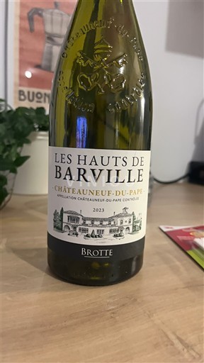 Rhône Valley Châteauneuf-du-Pape Brotte Les Hauts de Barville 2023