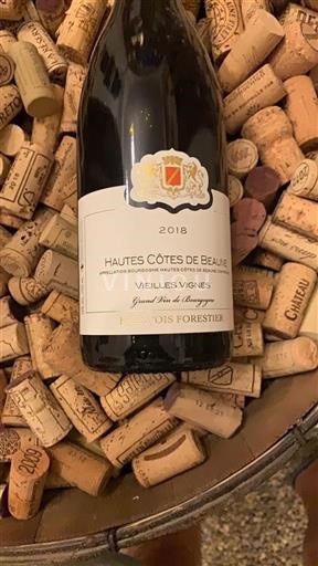 Borgonha Hautes-Côtes de Beaune François Forestier Vieilles Vignes 2018