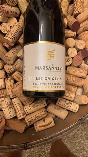 Borgonha Marsannay François Forestier Les Griottes 2018
