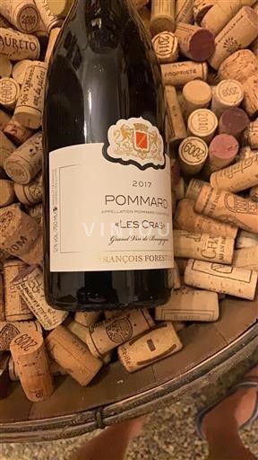 Borgonha Pommard François Forester Les Cras 2017