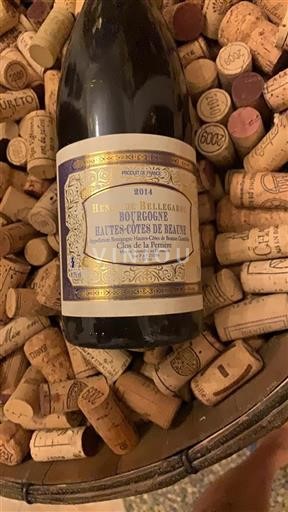 Burgundi Beaunen Ylämaat Henri de Bellegarde Clos de la Perriere 2014