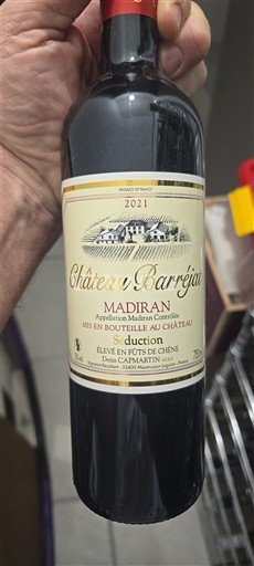 Zuidwest-Frankrijk Madiran Château Barréjat Séduction 2021