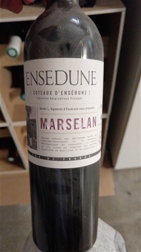 Languedoc und Roussillon Coteaux d'Ensérune Ensédune Marselan 2018